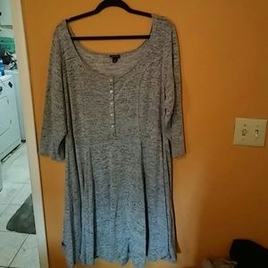 Torrid size 3 grey dress